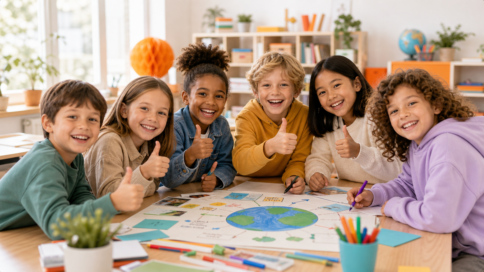 Kinder beim gemeinsamen Lernen – Chancen e.V. Monheim am Rhein